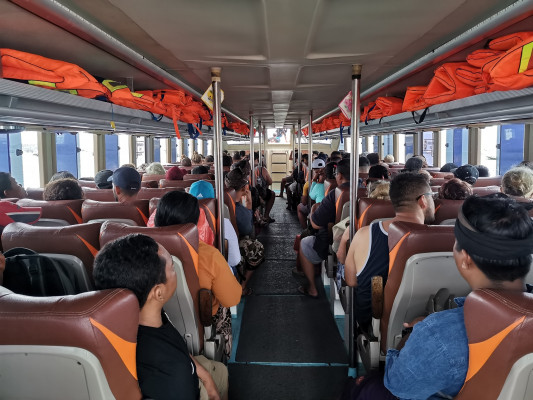 D'Camel Fast Boat Interior